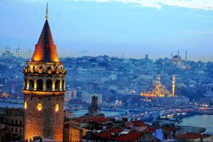 Galata Tower Istanbul Visit Istanbul evening